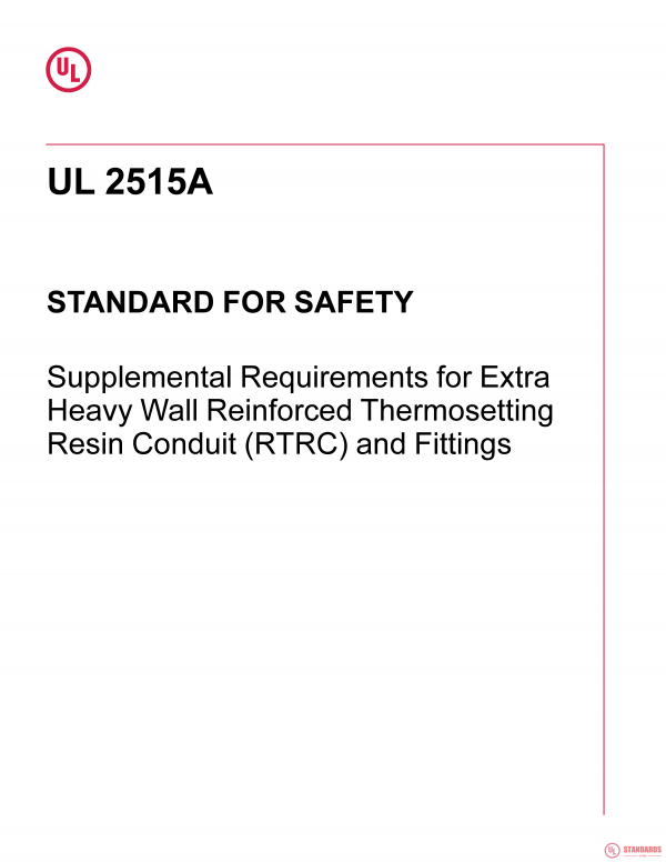 UL 2515A PDF UL 2515A PDF